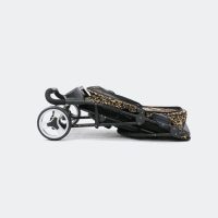 InnoPet Dog Pram Allure Cheetah Folded