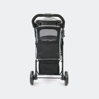 InnoPet Dog Pram Allure Onyx Rear View