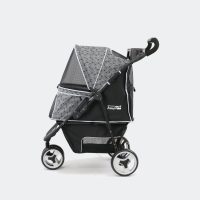 InnoPet Dog Pram Allure Onyx Sidee View