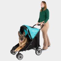 Dog stroller for large dogs up to 50kg Dog buggy for labrador or alsatian dog