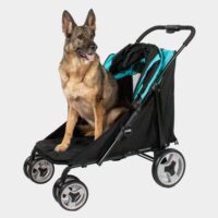 Hondenbuggy voor grote hond tot 50kg Hondenbuggy voor labrador of herder hond