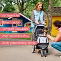 InnoPet All Terrain hondenbuggy voor kleine honden en katten