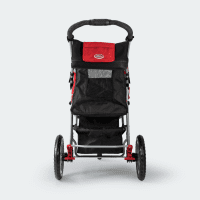 InnoPet Dog Pram Comfort EFA ECO Red Black Rear View