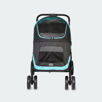 Product image of the InnoPet Mamut Heavy Dog Trailer Ocean Blue Front View