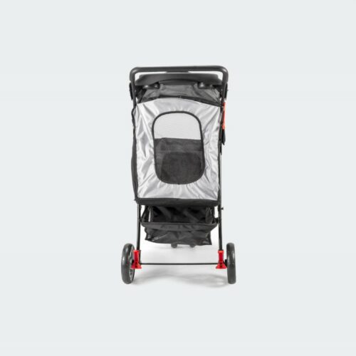 innopet-hondenbuggy-all-terrain-zwart-zilver-achterkant