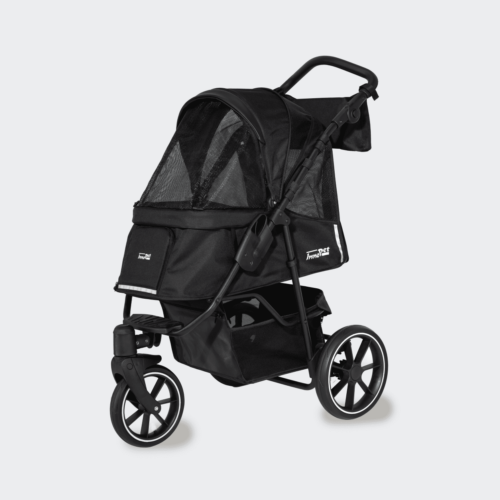 innopet-hondenbuggy-premium-cozy-zwart-schuin-open-1