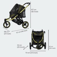 Afmetingen van de InnoPet Premium Comfort