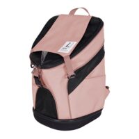 Ibiyaya Ultralight Pro Pet Backpack Carrier Rugzak voor katten en kleine honden in kleur roze