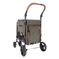 Ibiyaya Gentle Giant Pet wagon bolderkar voor honden grote hondenbuggy voor hondenshow