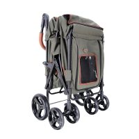 Ibiyaya Gentle Giant Pet Wagon large dog stroller mobile crate for dog shows