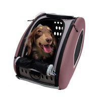 Ibiyaya 5-in-1 dog buggy dog stroller pet carrier pet car seat pet backpack