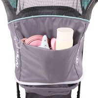 Ibiyaya Cloud 9 dog pram multi colour print mint green