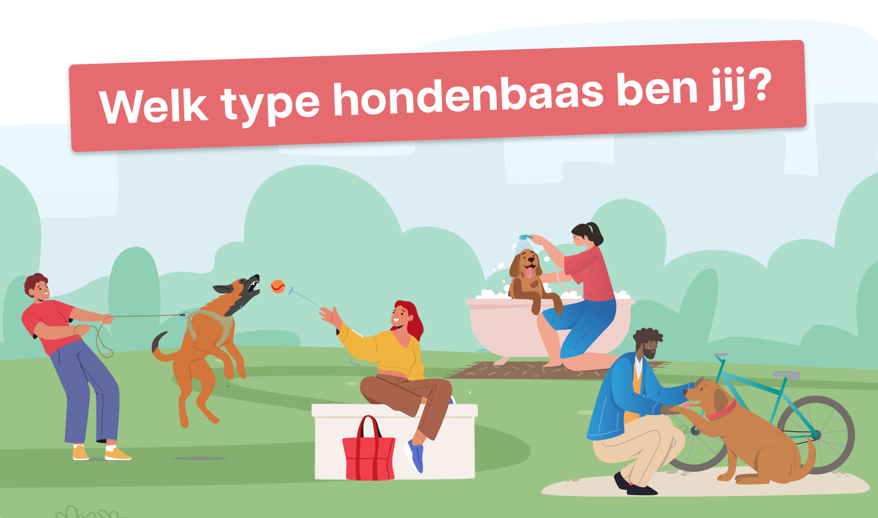 Welk type hondenbaas ben jij? Doe de test!