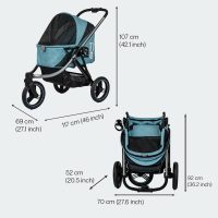Afmetingen van de InnoPet Premium Comfort