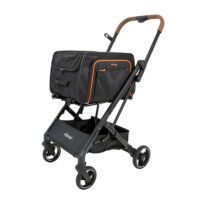 Ibiyaya JetPaw 3 in 1 is een hondenbuggy, hondencarrier en honden auto mand in een