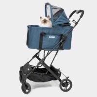InnoPet 2-in-1 Compact pet buggy for cats and small dogs with detachable cabin
