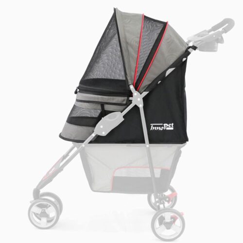 Hoes voor InnoPet Avenue Shiny Grey rood grijs