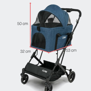 Afmetingen van de InnoPet 2-in-1 Comfort