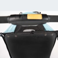 During your ride, hang the ramp on the back of your InnoPet Mamut large dog wagon
