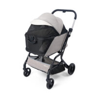 Ibiyaya InstaCollapse Afneembare Hondenbuggy – Opvouwbare Hondenwagen voor Middelgrote Honden en Katten