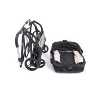 Ibiyaya InstaCollapse Afneembare Hondenbuggy – Opvouwbare Hondenwagen voor Middelgrote Honden en Katten