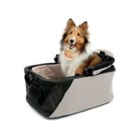 Ibiyaya InstaCollapse Afneembare Hondenbuggy – Opvouwbare Hondenwagen voor Middelgrote Honden en Katten