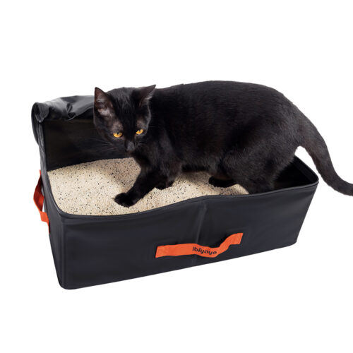 Ibiyaya poolite reis kattenbak travel cat litter box
