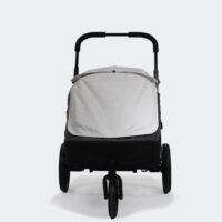 InnoPet Noah Kleine honden fietskar Grijs Pebble en Stone