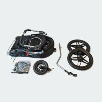 Contents of box innopet Sporty EVVR bike trailer