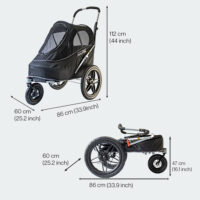 Afmetingen InnoPet Sporty EVR