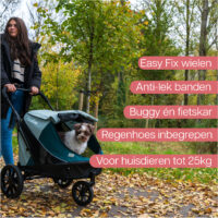All terrain kleine hondenbuggy innopet noah