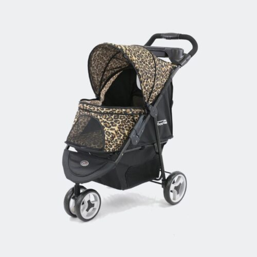 innopet-dog-pram-allure-cheetah-oblique-front-view