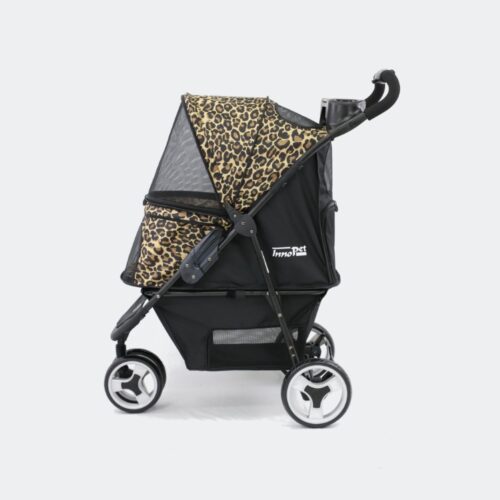 innopet-dog-pram-allure-cheetah-side-view