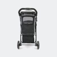 InnoPet Dog Pram Allure Onyx Rear View