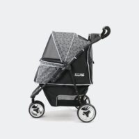 InnoPet Dog Pram Allure Onyx Sidee View