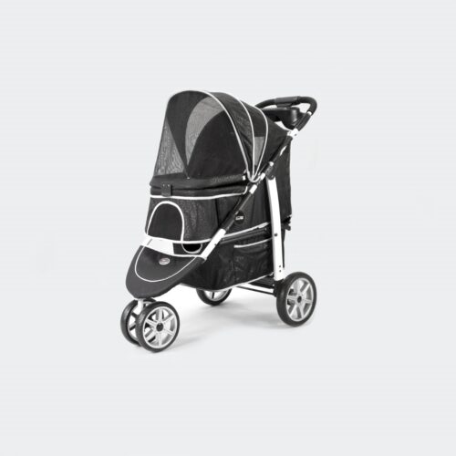 innopet-dog-pram-monaco-black-side-view