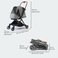 Measurements InnoPet City Buggy