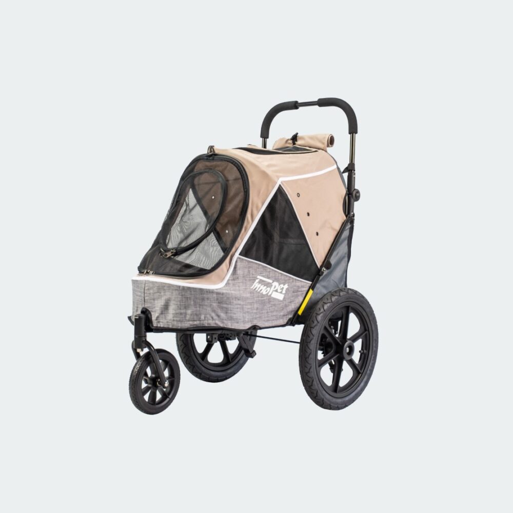 Dog stroller and bike store trailer