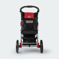 InnoPet Dog Pram Comfort EFA ECO Red Black Rear View
