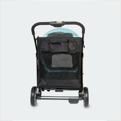 innopet-dog-pram-mamut-heavy-dog-trailer-blue-black-rear