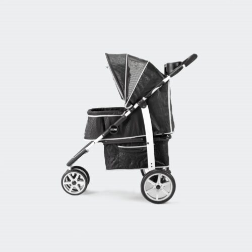 innopet-dog-pram-monaco-black-side-view