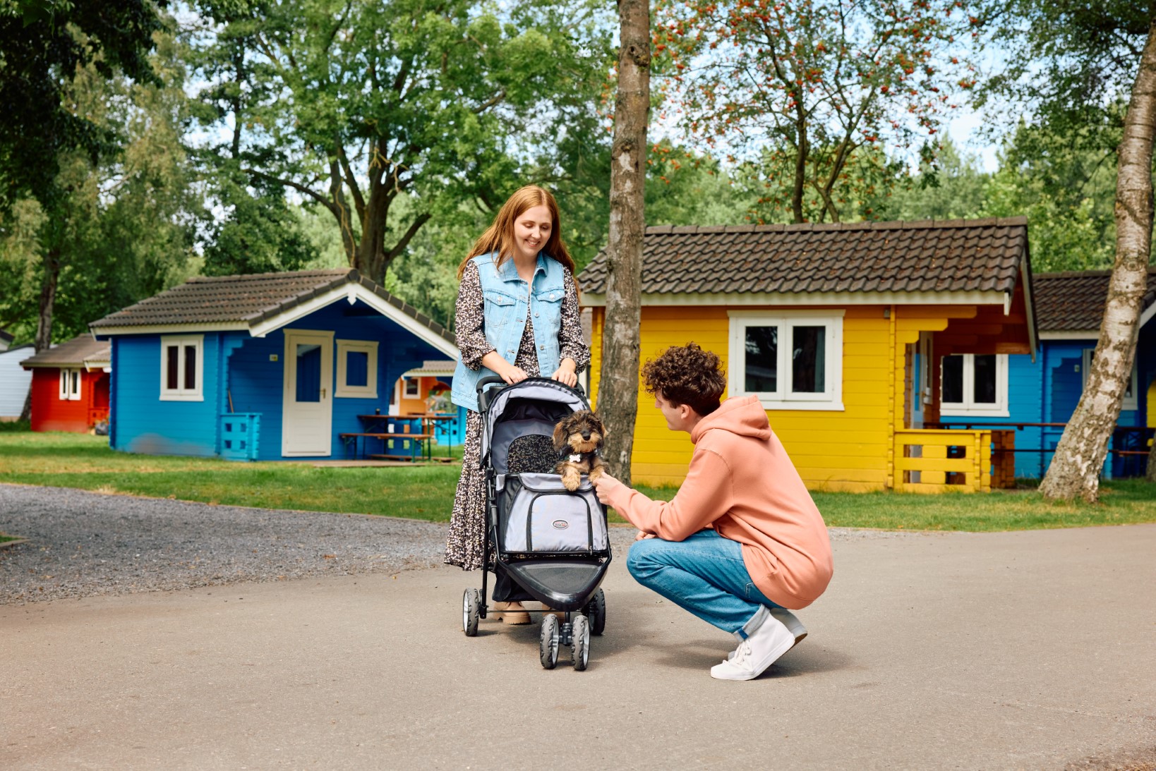 From puppy to senior: take your furry friend for a walk with the dog pram