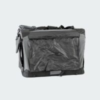 innopet-soft-crate-all-in-one-nylon-grey-front-closed