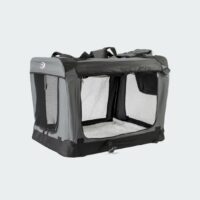 innopet-soft-crate-all-in-one-nylon-grey-front-open-2
