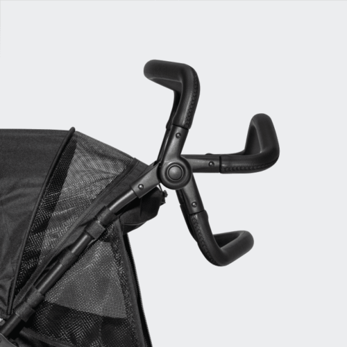 innopet-dog-pram-premium-cozy-black-adjustable-push-bar