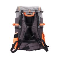 Two tier backpack for cats and dogs double carrier for pets