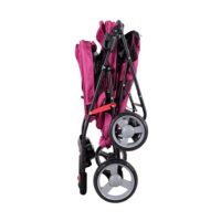 Ibiyaya Double Decker pet stroller pink