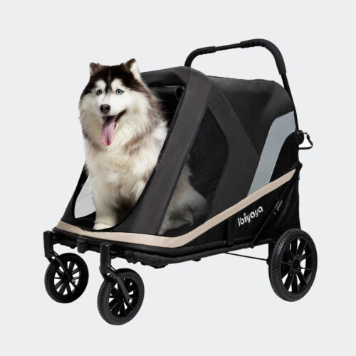 Ibiyaya Grand Cruiser Dog Trailer For Heavy Dogs Up To 50kgs Main Image With Dog