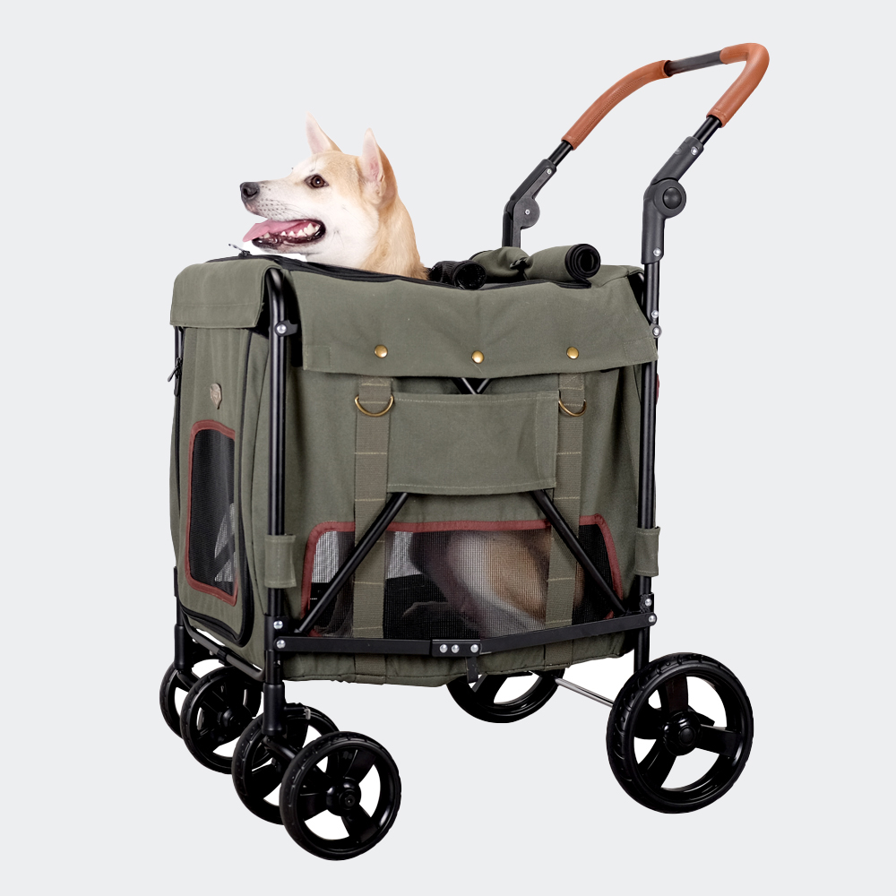 Ibiyaya Gentle Giant Pet Wagon Army Green For Medium Sized Dogs Main Image