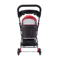 Budget pet stroller Ibiyaya Easy Strolling Dog Pram Red